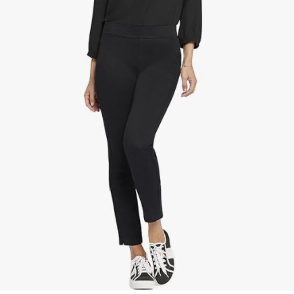 Nydj Womens Pull On Skinny Ankle Zipper Pants - Picture 1 of 11